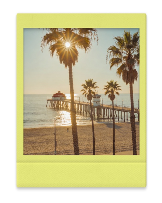 Summer Travel - Polaroid Template