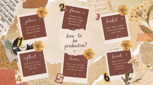 Aesthetic Scrapbook Productivity - Photo Layout