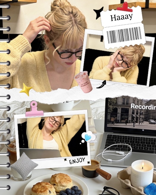 Aesthetic Lifestyle Scrapbook & Y2K Collage Template