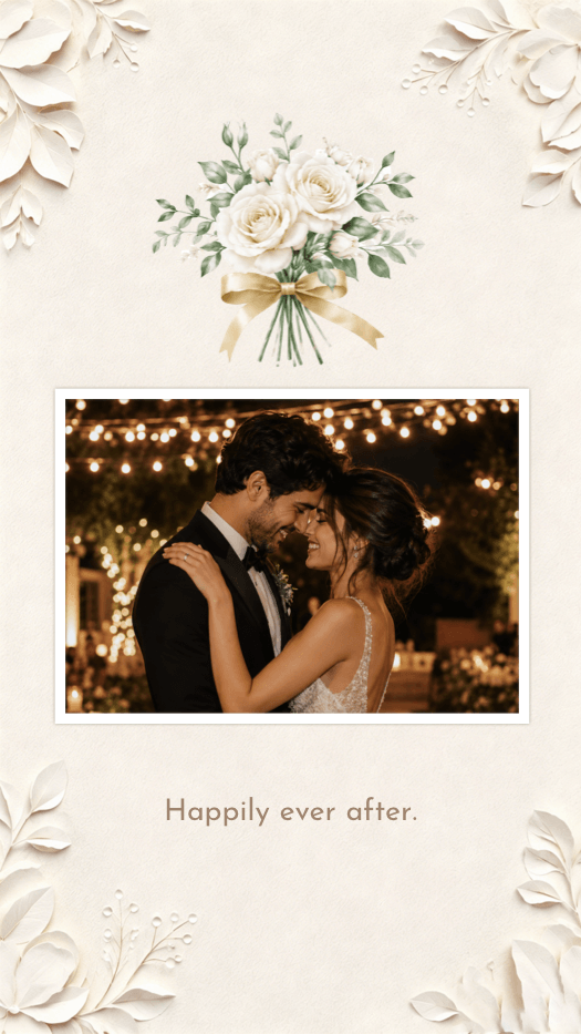 Elegant Wedding - Photo Collage Template