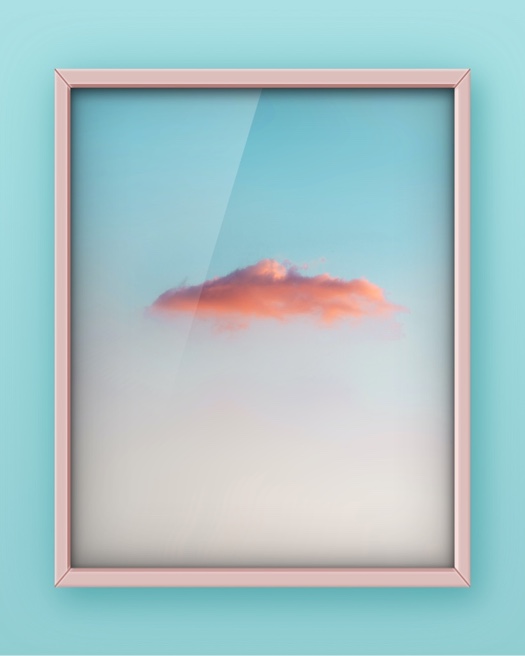 Ciel Minimaliste - Modèle de Montage Photo