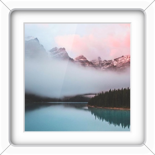 Minimalist Nature Square Photo Template