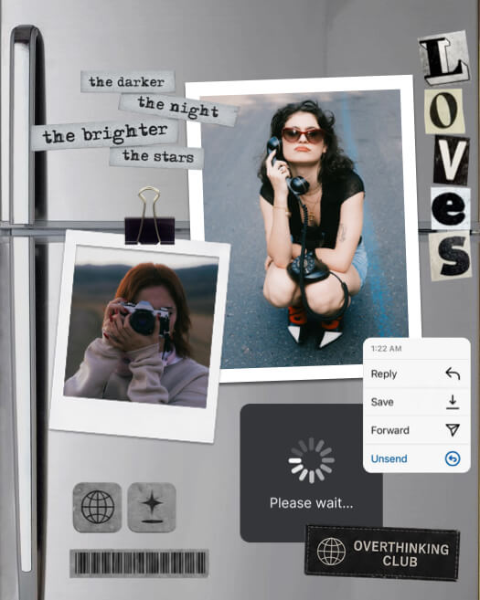 Retro Aesthetic - Scrapbook Template