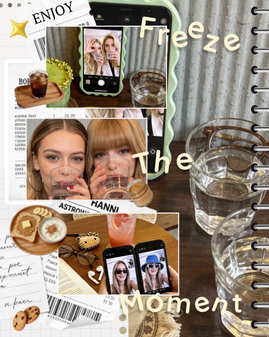 Aesthetic Lifestyle Scrapbook Collage Template