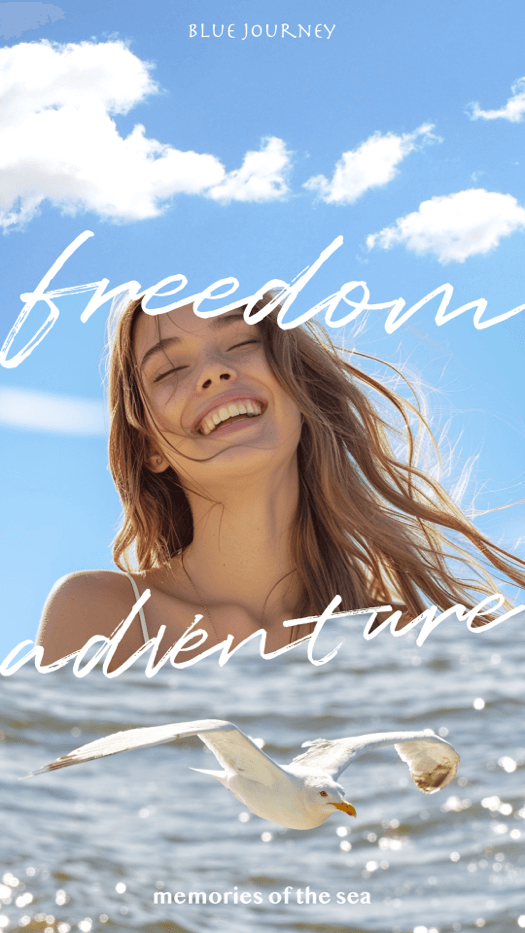 Aesthetic Summer Travel - Photo Collage Layout