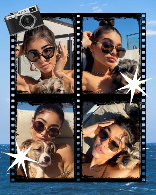 Style Vintage Pellicule - Montage Photo