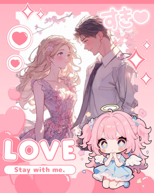 Style Anime Kawaii - Montage Photo