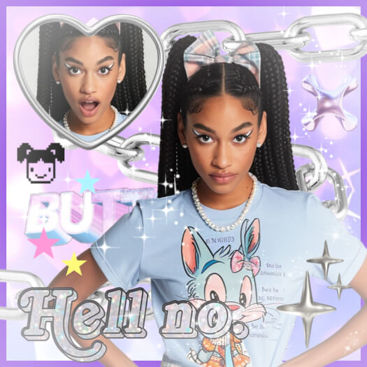 Y2K Cybercore Aesthetic Photo Collage Template