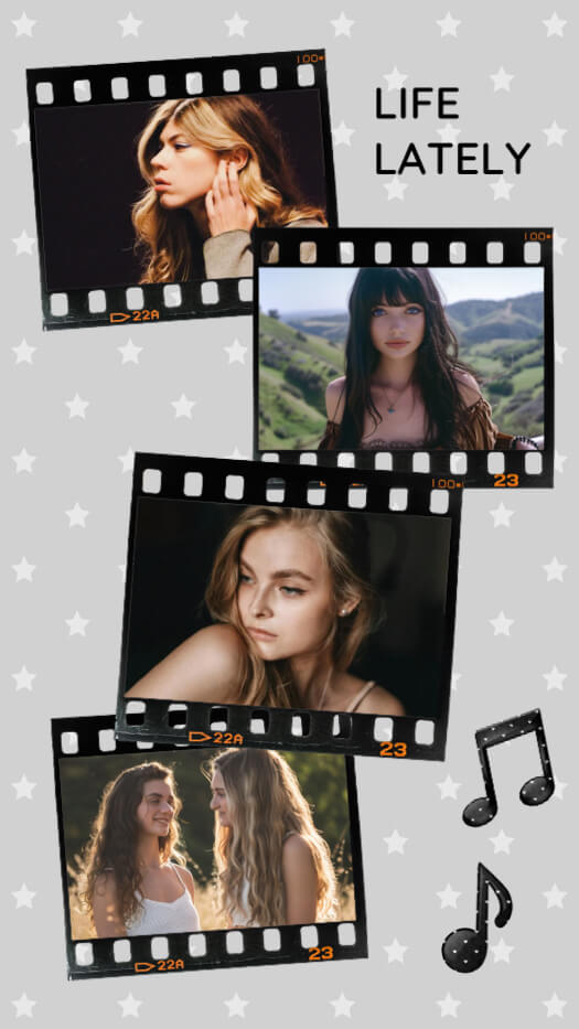 Retro Cinematic - Life Lately Template