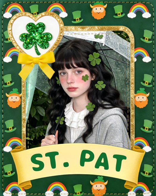 Saint-Patrick Festif - Modèle de Cadre